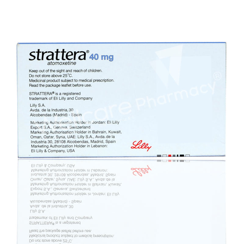 Strattera 40Mg Tablets 28'S