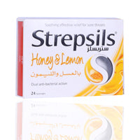 Strepsils Honey & Lemon Lozenges 24'S