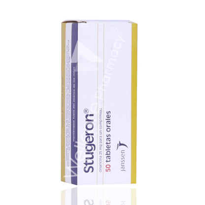 Stugeron 25mg Tablets 50'S