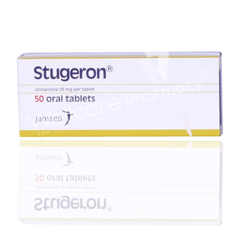 Stugeron 25mg Tablets 50'S