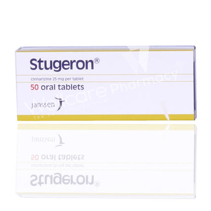 Stugeron 25mg Tablets 50'S