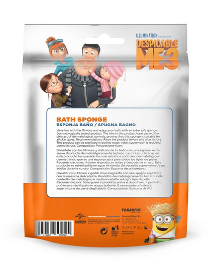 Suavipiel Dora Minions Me3 Bath Sponge