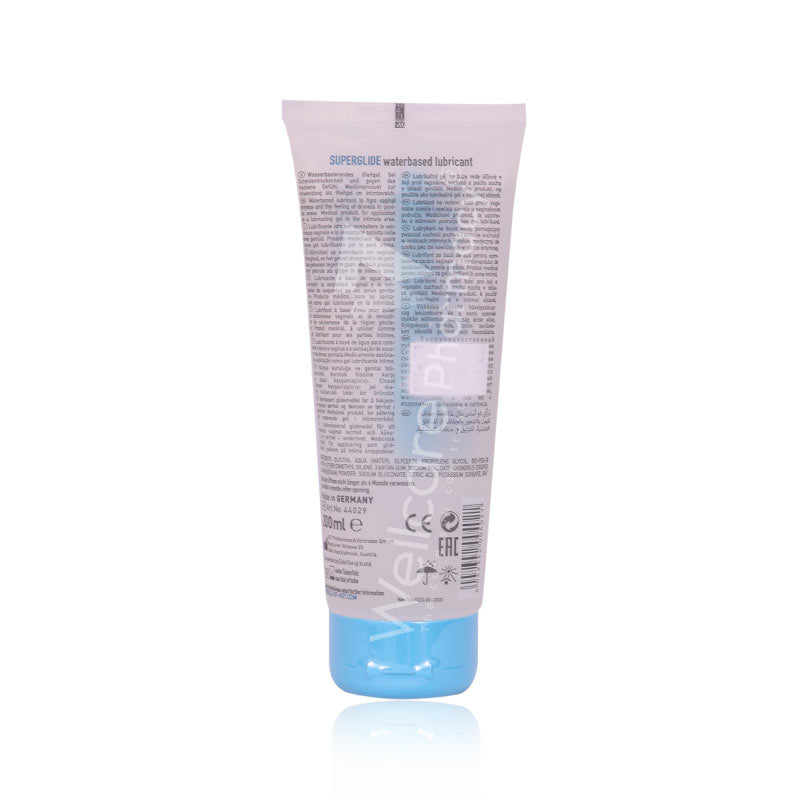 Superglide Liquid Pleasure Waterbased Lubricant 200Ml