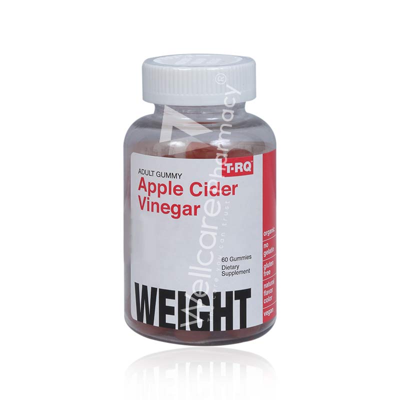 T-Rq Apple Cider Vinegar Adult Gummies 60'S - Wellcare Pharmacy
