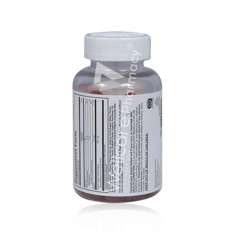 T-Rq Apple Cider Vinegar Adult Gummies 60'S