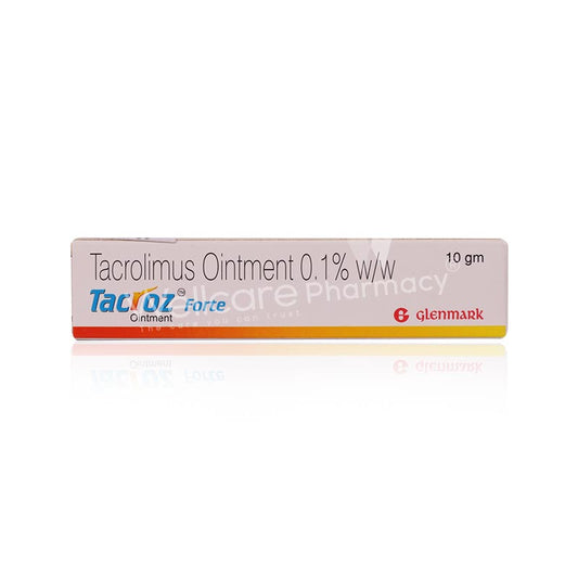 Tacroz Forte 0.1% Ointment 10gm
