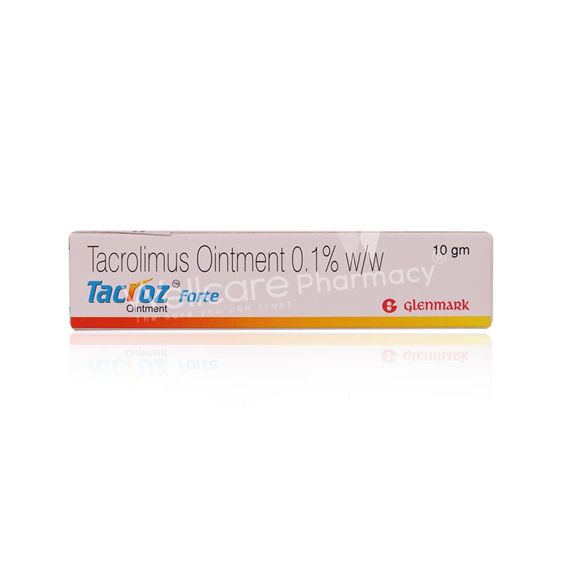 Tacroz Forte 0.1% Ointment 10Gm