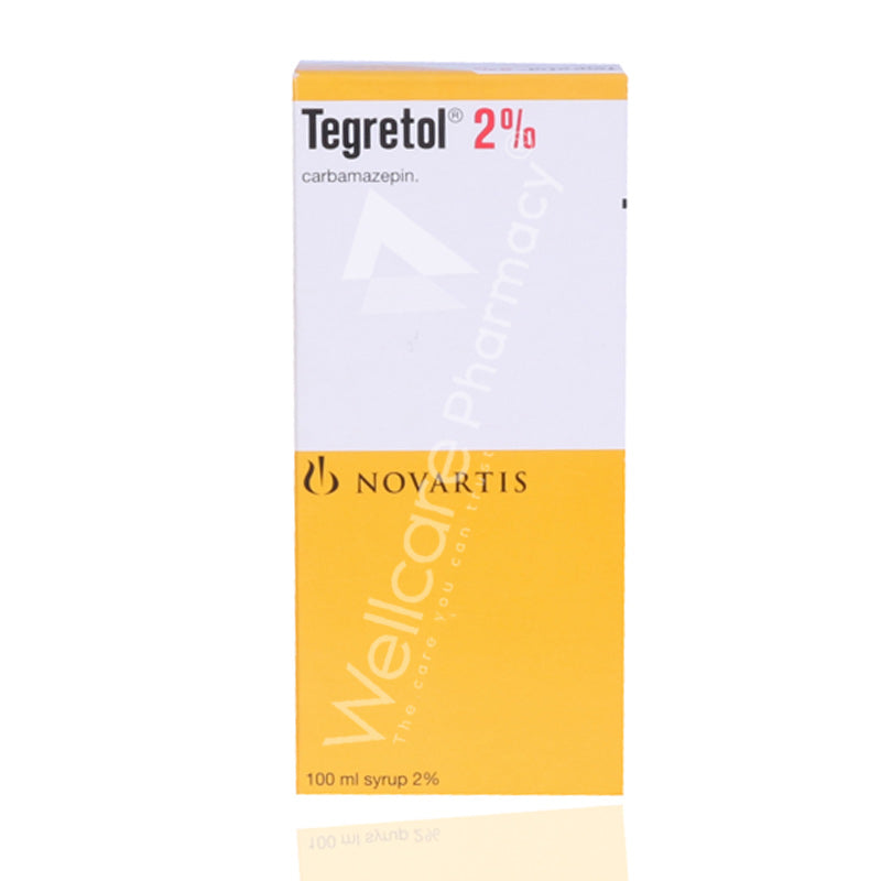 Tegretol 2% Oral Suspension Syrup 100Ml
