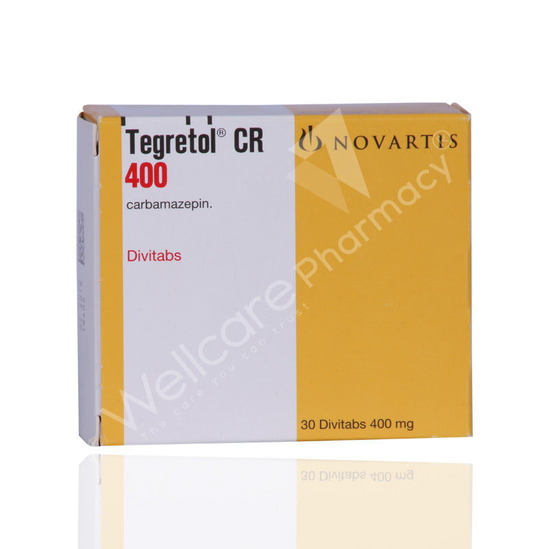 TEGRETOL CR 400MG TAB 30'S