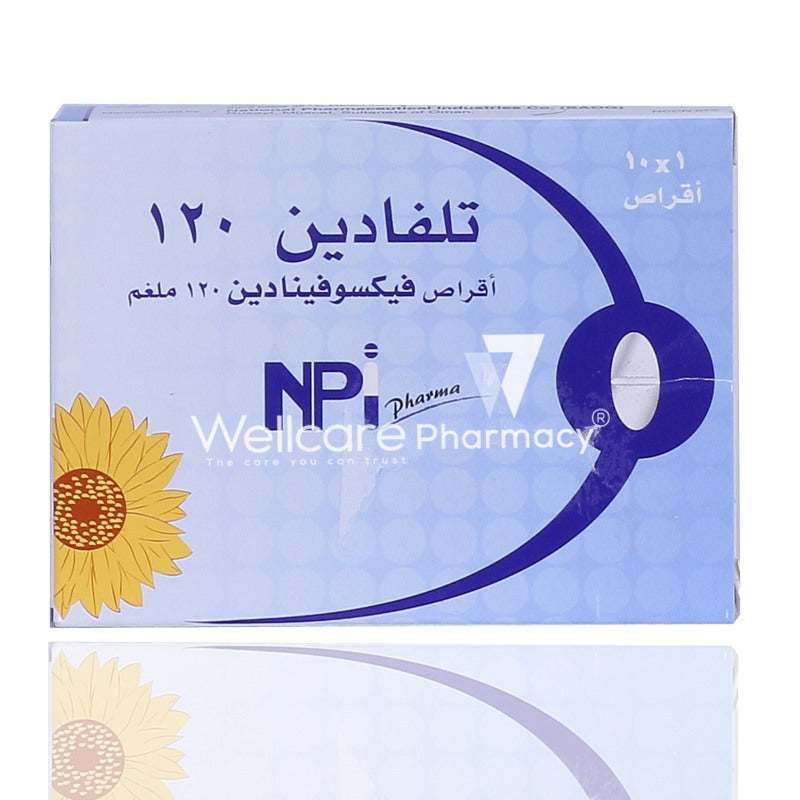 Telfadin 120mg Tablets 10'S