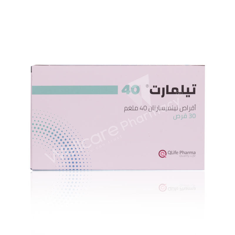 Telmart 40mg Tablets 30'S