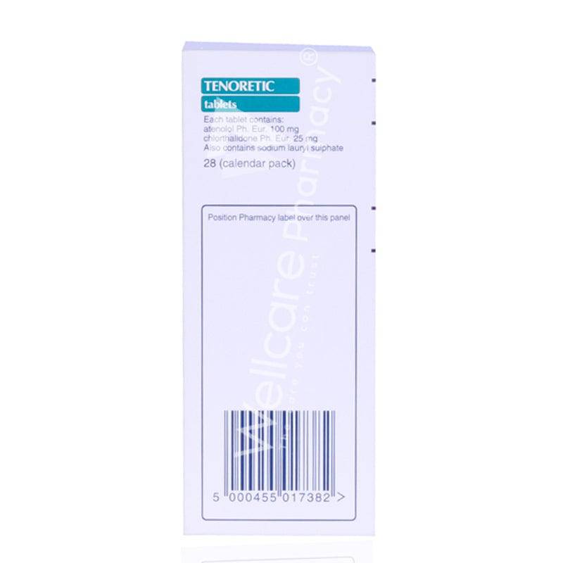 Tenoretic 100/25Mg Tablets 28'S Tenoretic 100/25Mg Tablets 28'S