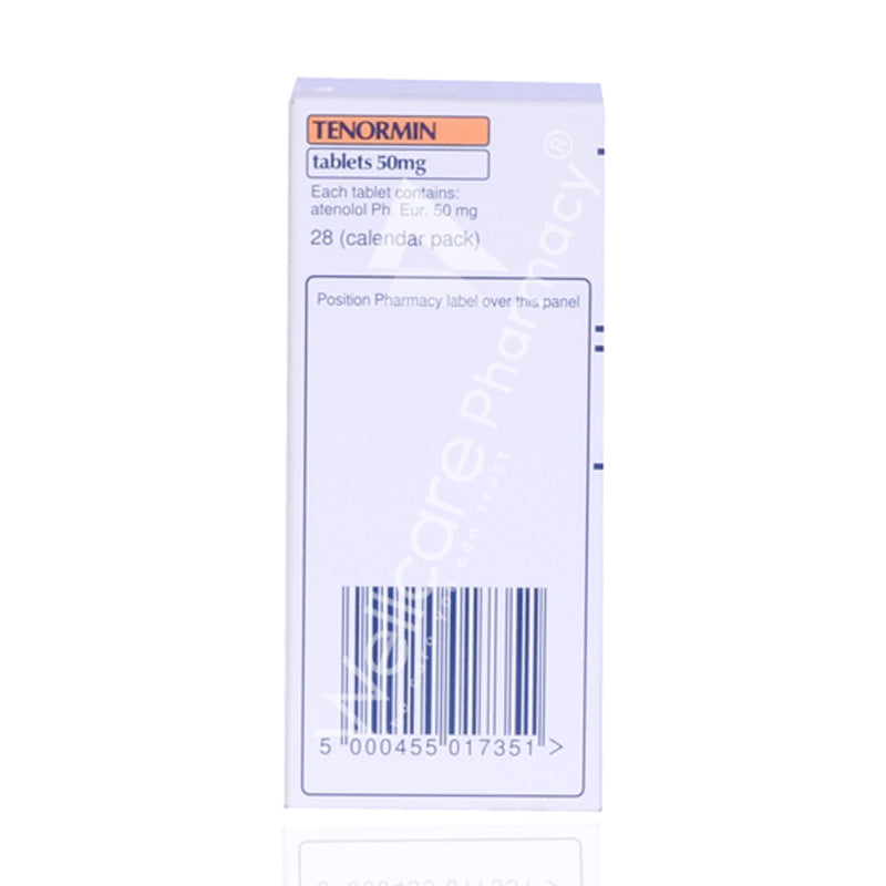 Tenormin 50Mg Tablets 28'S