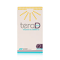 Terad Vitamin D3 50000Iu Capsules 12'S