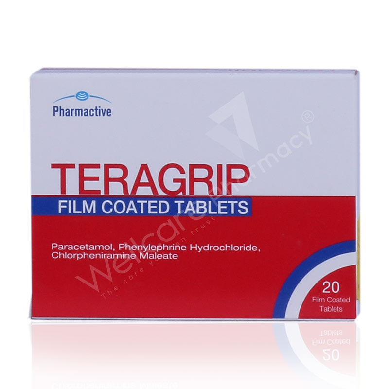 Teragrip Flim Coated Tablets 20'S