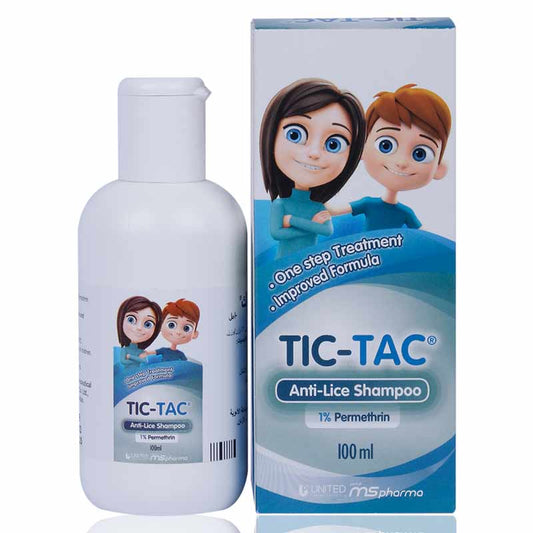 Tic-Tac 1% Anti Lice Shampoo 100Ml