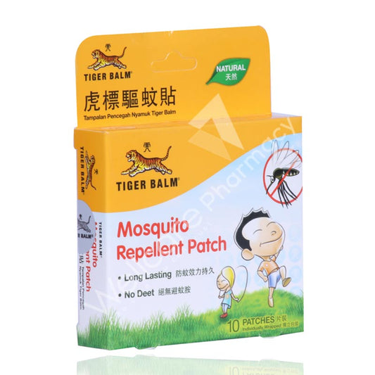 Tiger Mosquito Repellent Patch 10'S