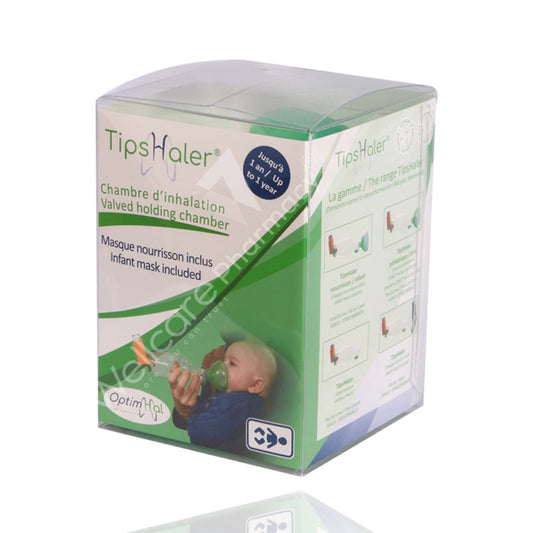 Tipshaler Valved Holding Chamber Infant