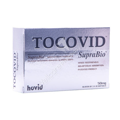 Tocovid Suprabio 50mg Softgels 30'S