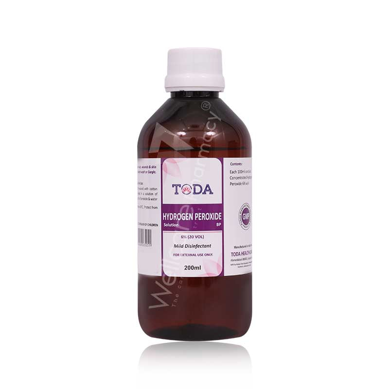Toda Hydrogen Peroxide Bp 6% 200ml