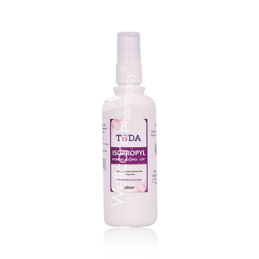 Toda Isopropyl Rubbing Alcohol 70% Spray 100ml - Wellcare Pharmacy