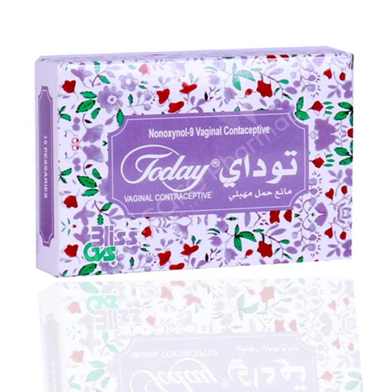 Today Vaginal Contraceptive Pessary 15'S