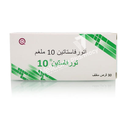 Torvastin 10mg Tablets 30'S