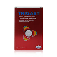 Trigast 10Mg/800Mg/165Mg Chewable Tablets