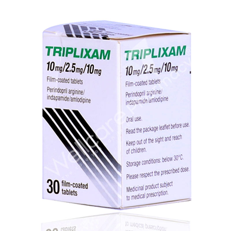 Triplixam 10/2.5/10mg Tablets 30'S