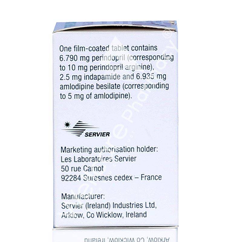 Triplixam 10/2.5/5 Tablets 30'S Triplixam 10/2.5/5 Tablets 30'S
