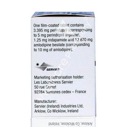 Triplixam 5/1.25/10 Tablets 30'S