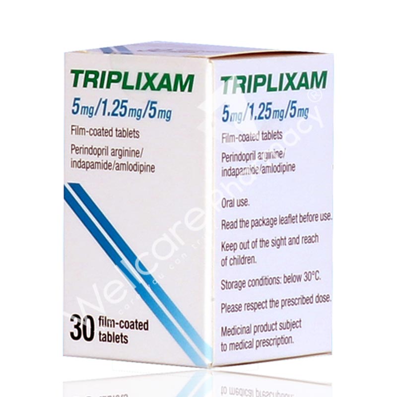 Triplixam 5/1.25/5mg Tablets 30'S