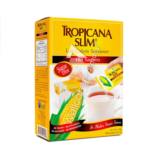 Tropicana Slim Low Calorie Sweetener  Sachets 100'S