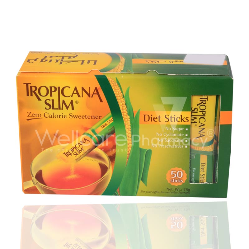 Tropicana Slim Zero Diet Stick 50'S Tropicana Slim Zero Diet Stick 50'S
