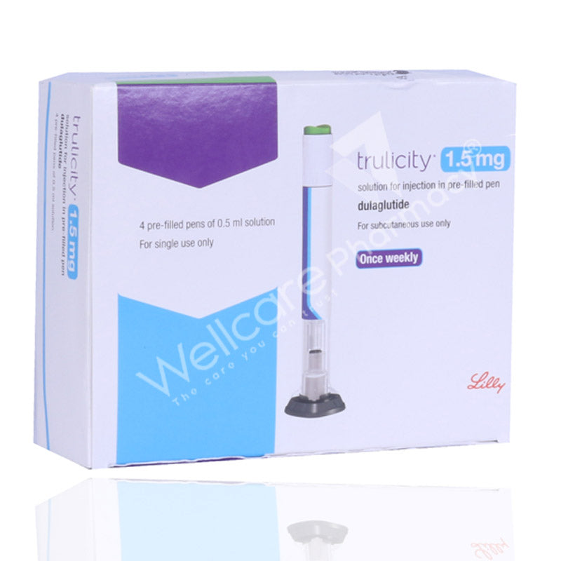 Trulicity 1.5mg Pre Filled Pen Injection 0.5ml 4'S