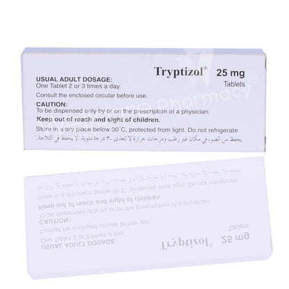 Tryptizol 25Mg Tablets 30'S