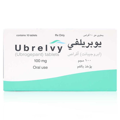 Ubrelvy 100mg Tablets 10'S