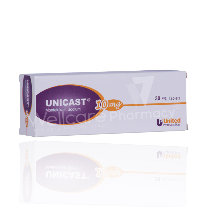 Unicast 10Mg Tablets 30'S