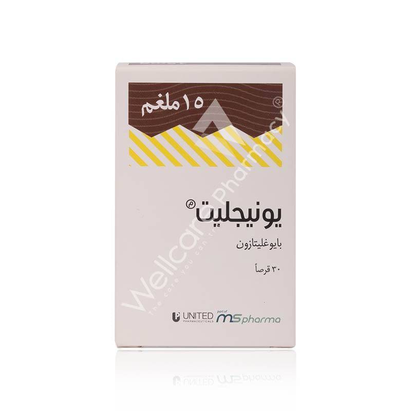 Uniglit 15Mg Tablets 30'S Uniglit 15Mg Tablets 30'S