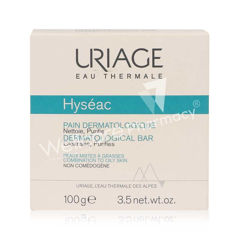 Uriage Hyseac Dermalogical Bar 100g