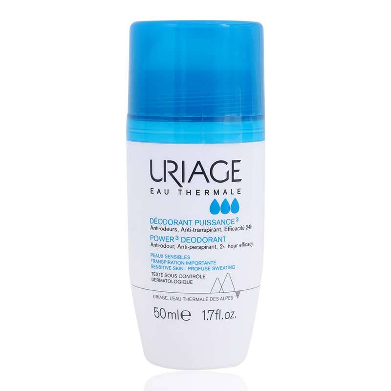 Uriage Power 3 Deodorant Roll-On 50Ml Uriage Power 3 Deodorant Roll-On 50Ml