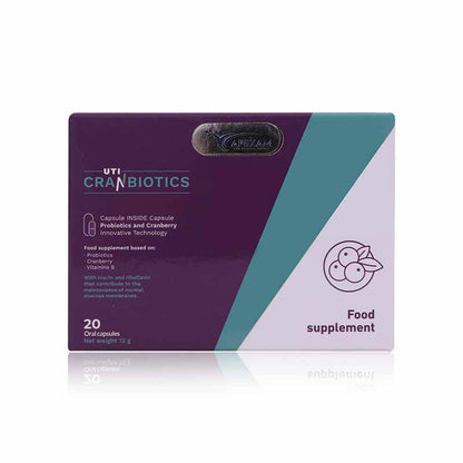 Uti Cranbiotics Capsules 20'S - Wellcare Pharmacy