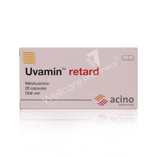 Uvamin Retard Capsules 20'S