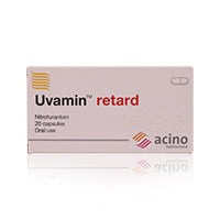 Uvamin Retard Capsules 20'S