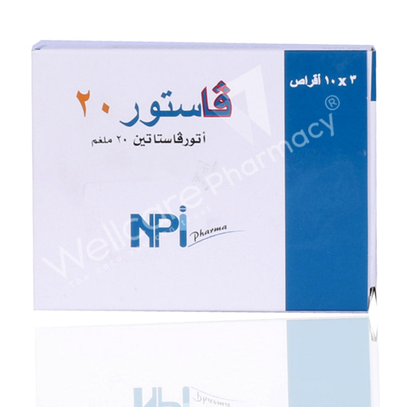 Vastor 20mg Tablets 30'S