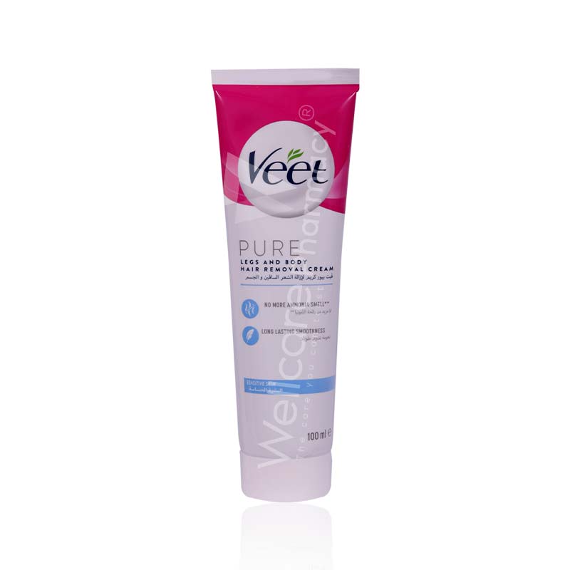 Veet Pure Legs & Body Cream 100Ml