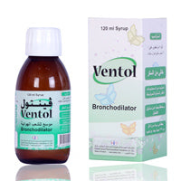 Ventol 2mg/5ml Syrup 120ml