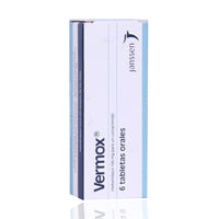 Vermox 100mg Tablets 6'S
