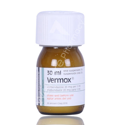 Vermox Oral Suspension 2% 30ml