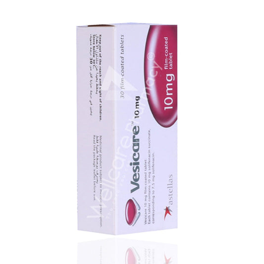 VESICARE 10MG TABLETS 30'S